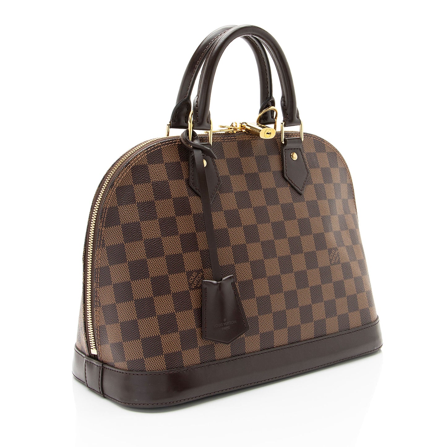 Louis Vuitton Damier Ebene Alma PM Satchel