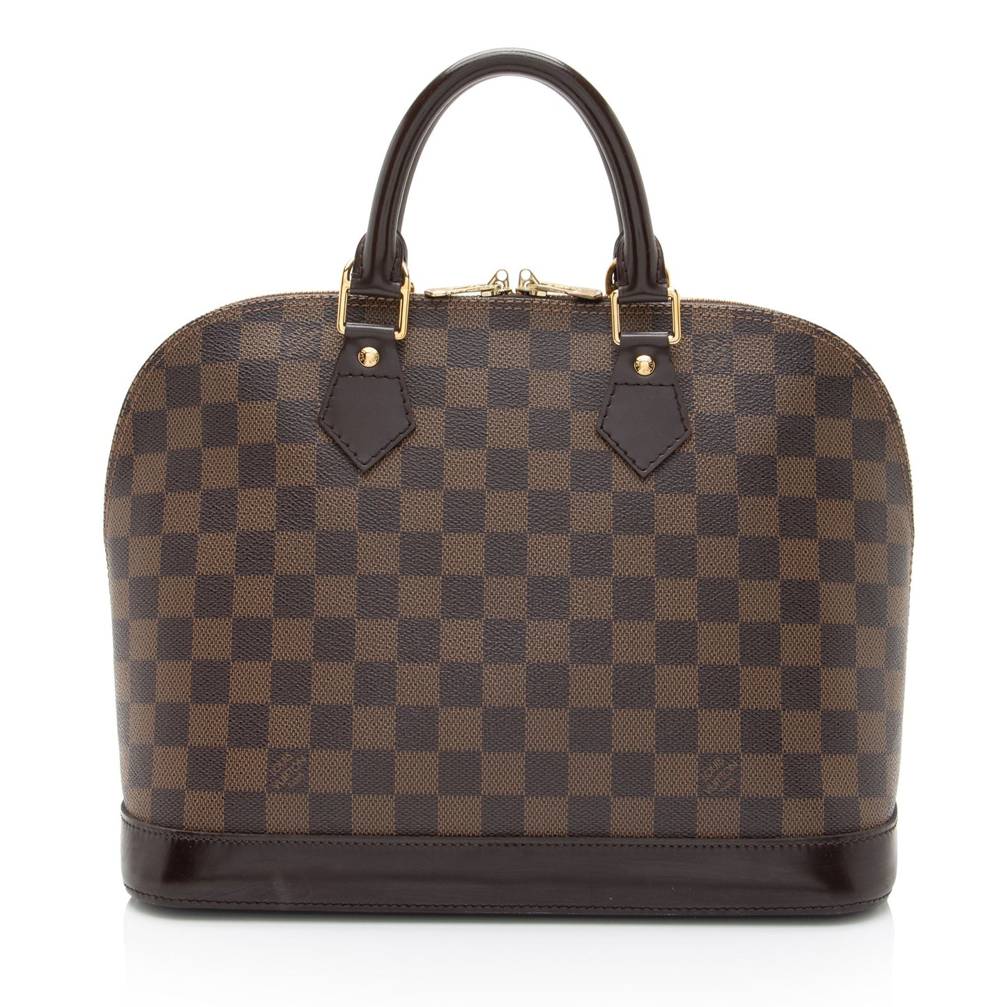 Louis Vuitton Damier Ebene Alma PM Satchel