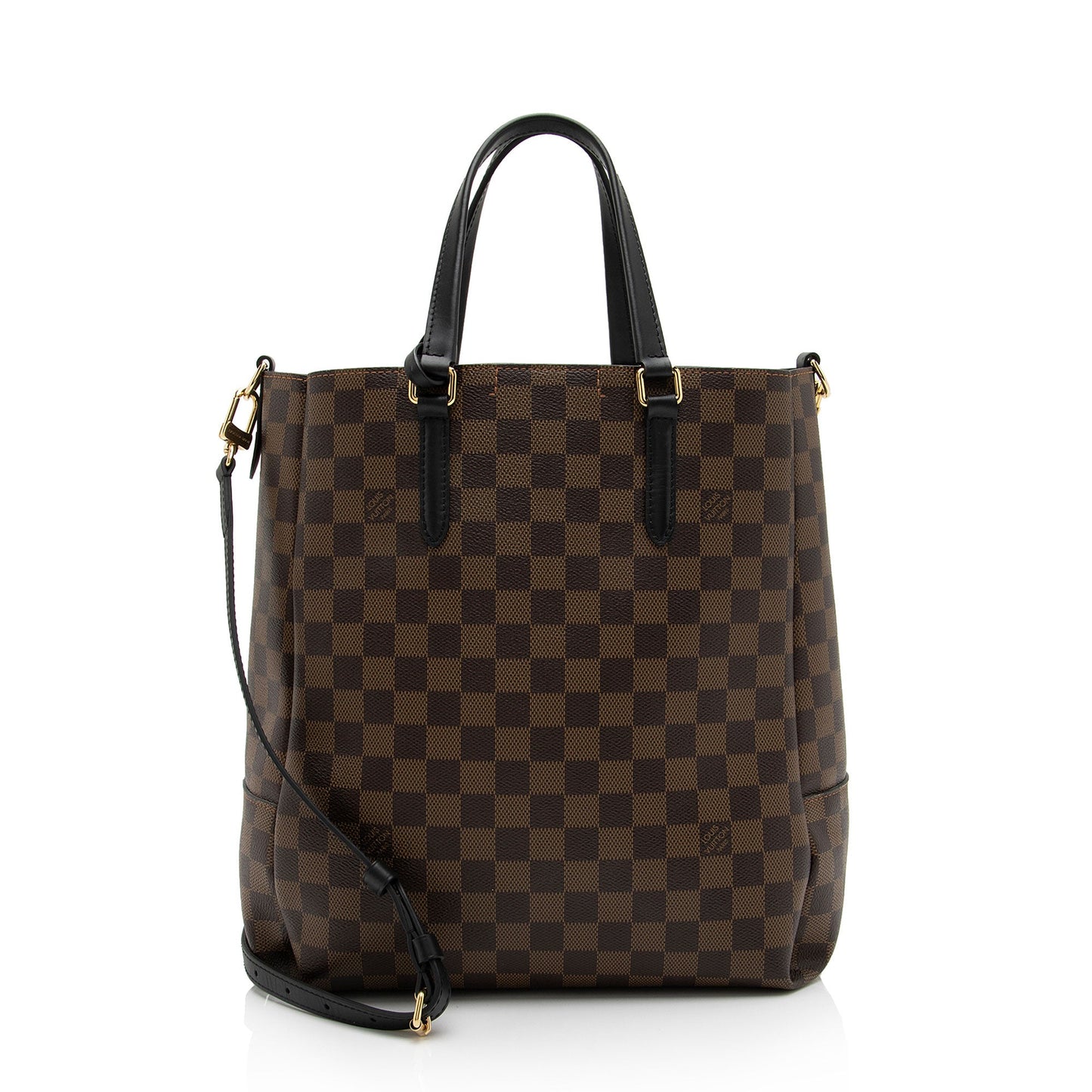 Louis Vuitton Damier Ebene Belmont MM Tote (SHF-F2YBxO)