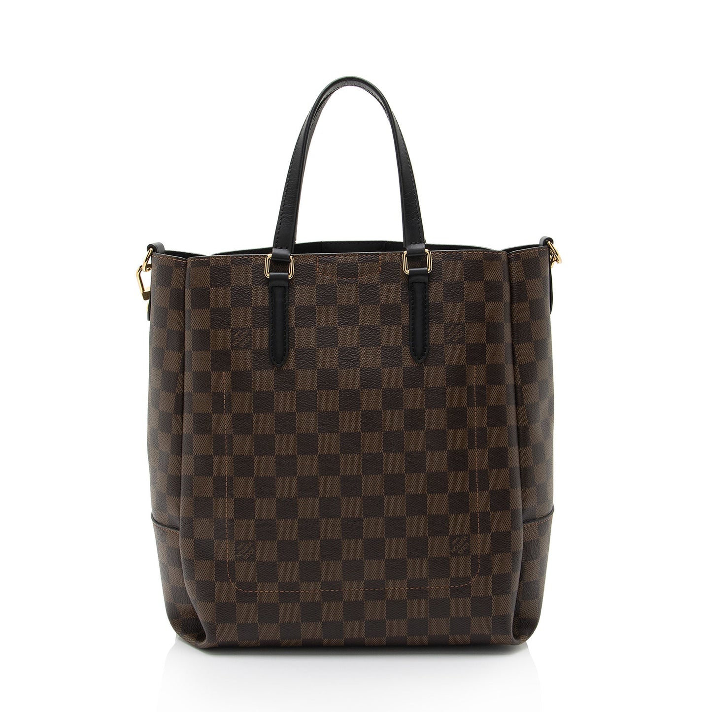 Louis Vuitton Damier Ebene Belmont MM Tote (SHF-V3N2n7)