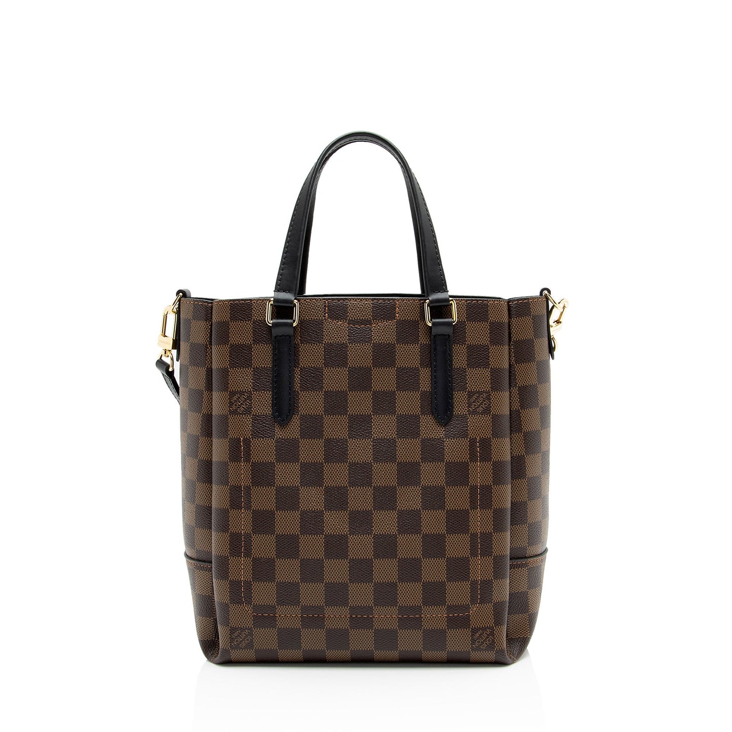 Louis Vuitton Damier Ebene Belmont PM Tote (SHF-NhyEwF)