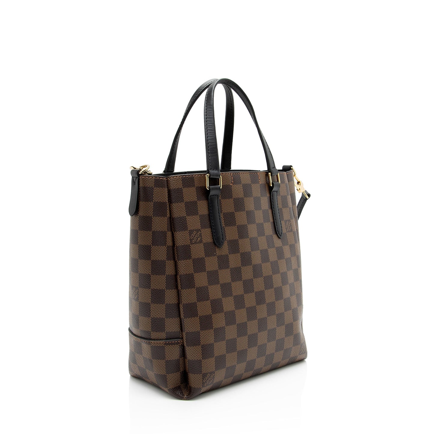 Louis Vuitton Damier Ebene Belmont PM Tote (SHF-NhyEwF)