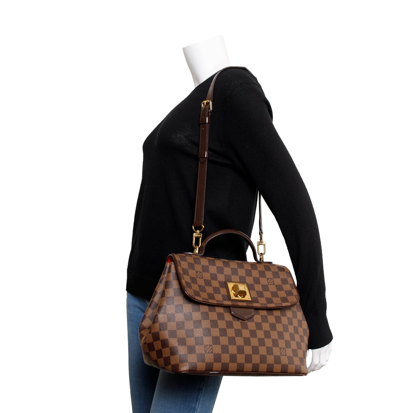 Louis Vuitton Damier Ebene Bergamo MM