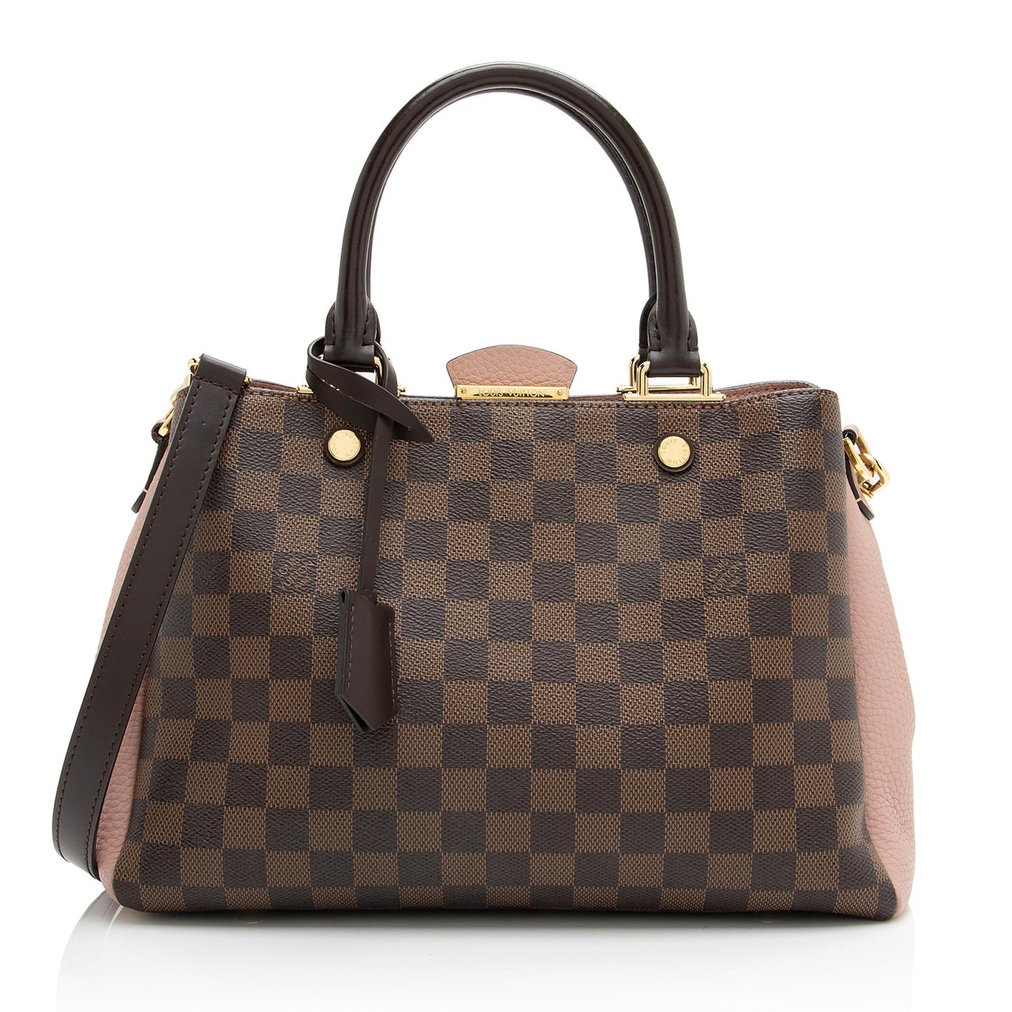 Louis Vuitton Damier Ebene Brittany Satchel (SHF-23158)