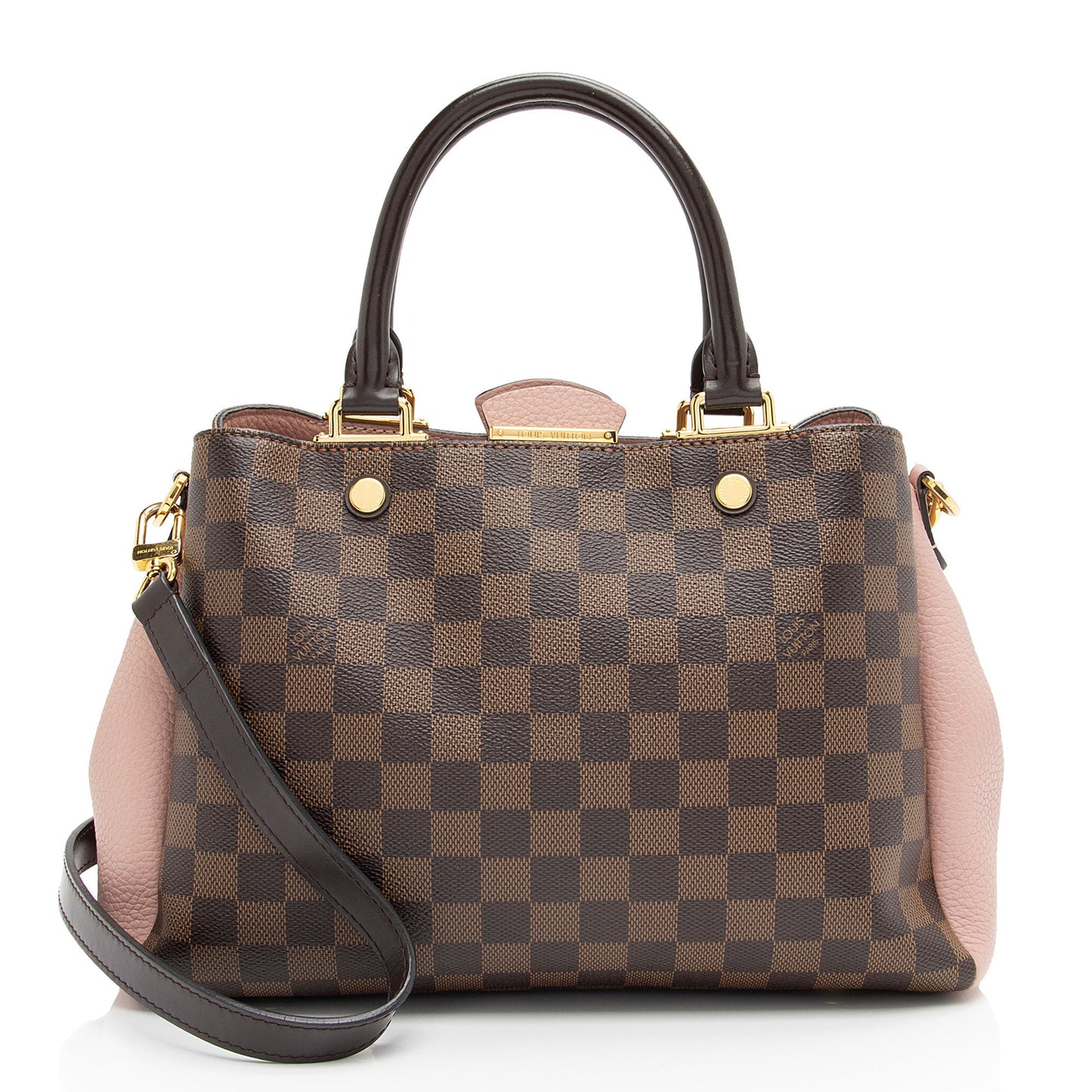 Louis Vuitton Damier Ebene Brittany Satchel (SHF-yg5CxO)