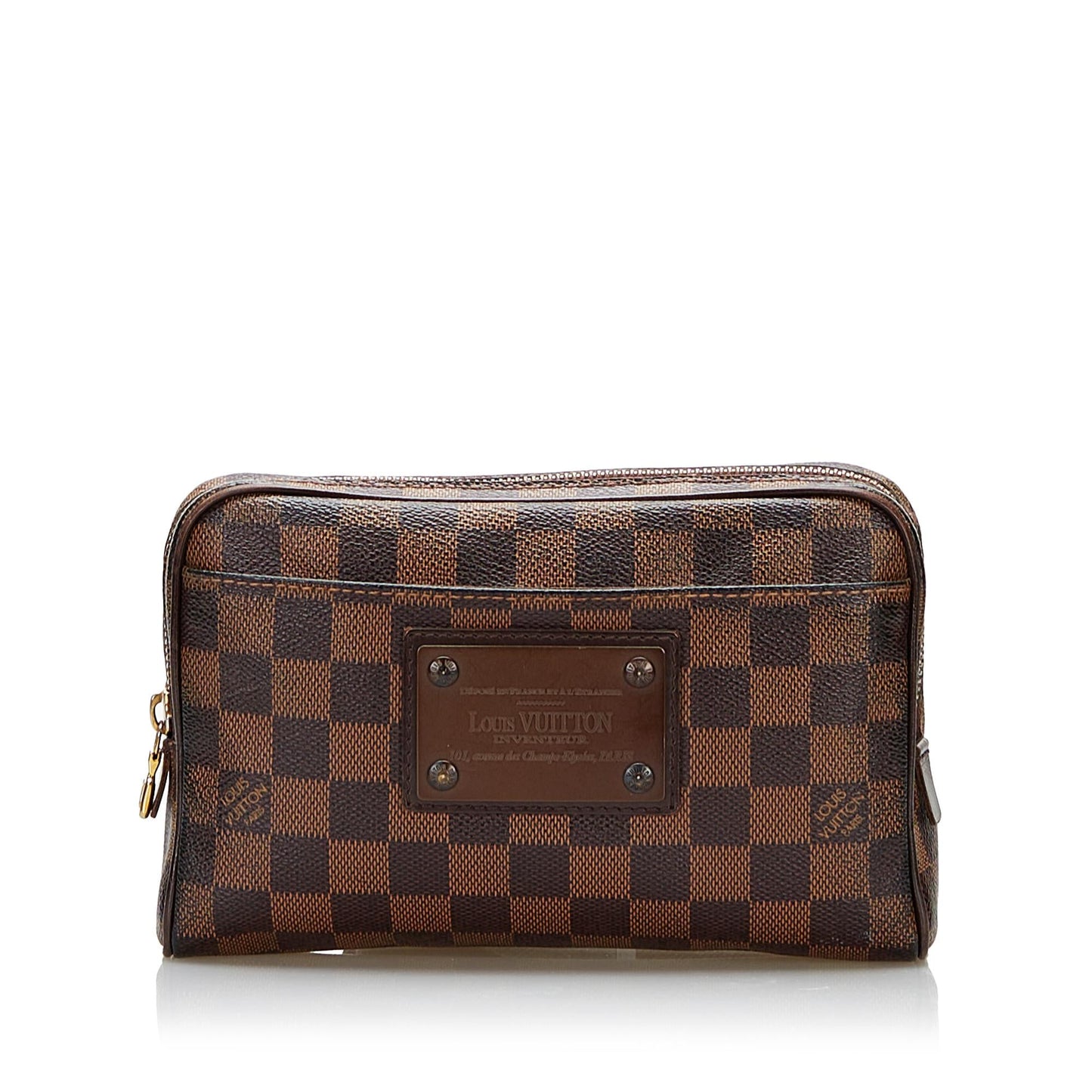 Louis Vuitton Damier Ebene Brooklyn Bum Bag (SHG-iDoyVW)
