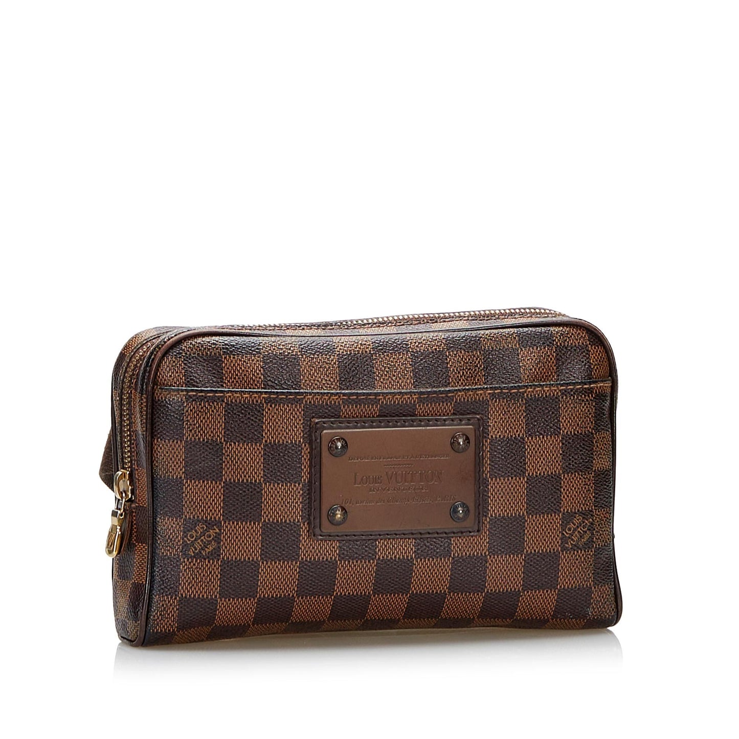 Louis Vuitton Damier Ebene Brooklyn Bum Bag (SHG-iDoyVW)