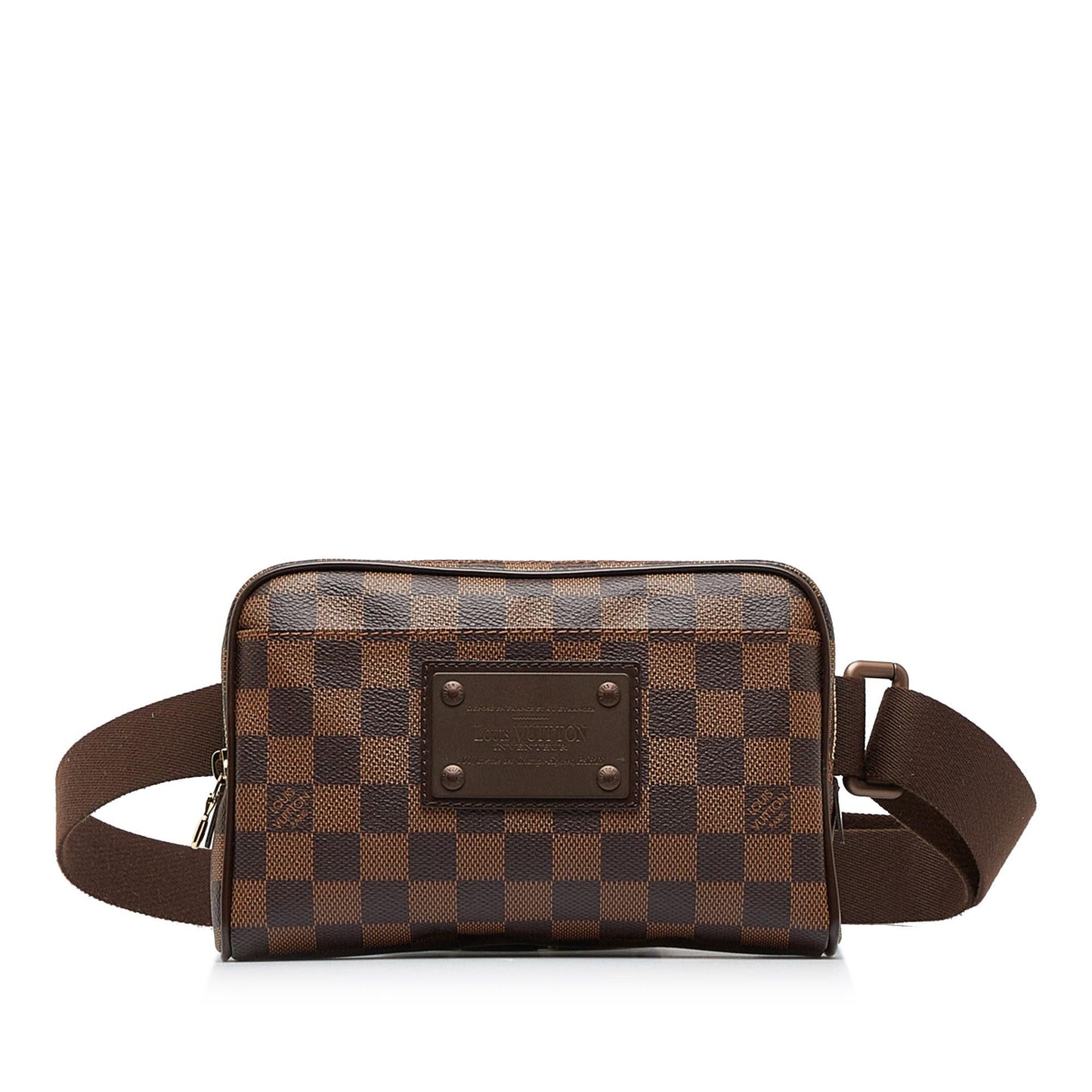 Louis Vuitton Damier Ebene Brooklyn Bum Bag (SHG-8c1LLa)