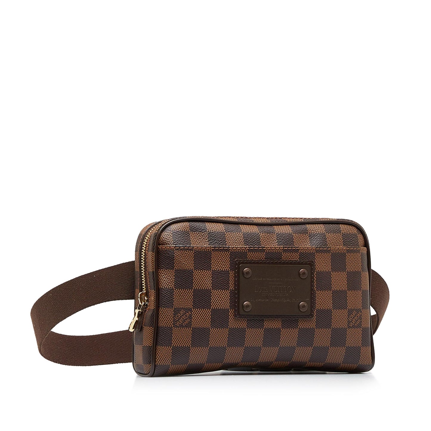 Louis Vuitton Damier Ebene Brooklyn Bum Bag (SHG-8c1LLa)