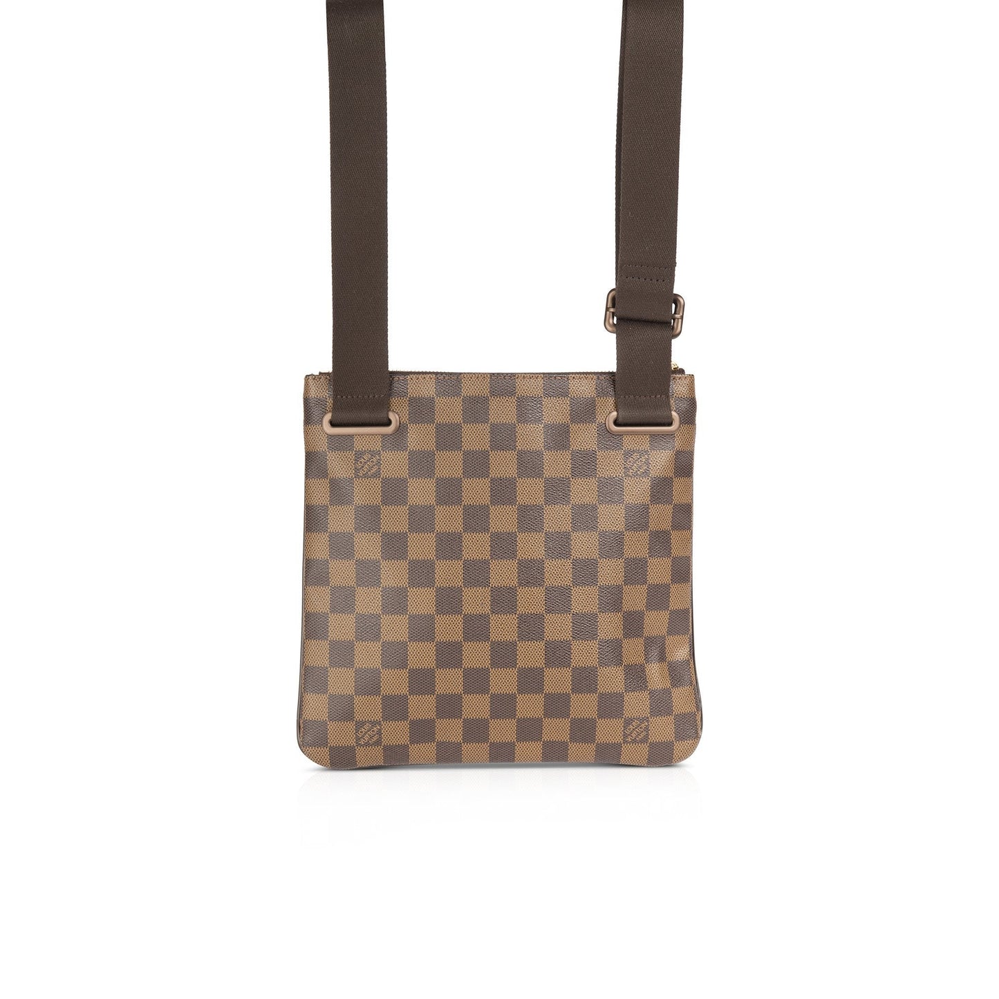 Louis Vuitton Damier Ebene Brooklyn Flat Pochette