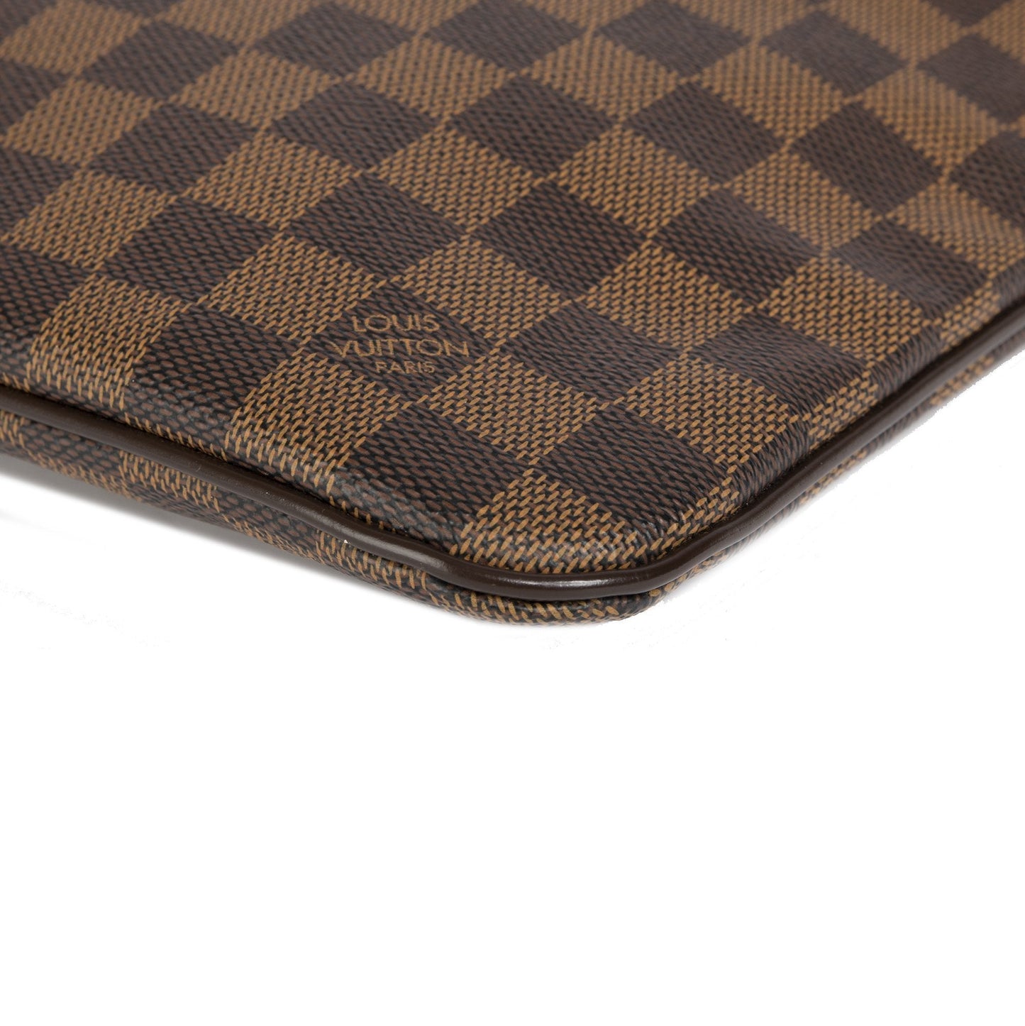 Louis Vuitton Damier Ebene Brooklyn Flat Pochette