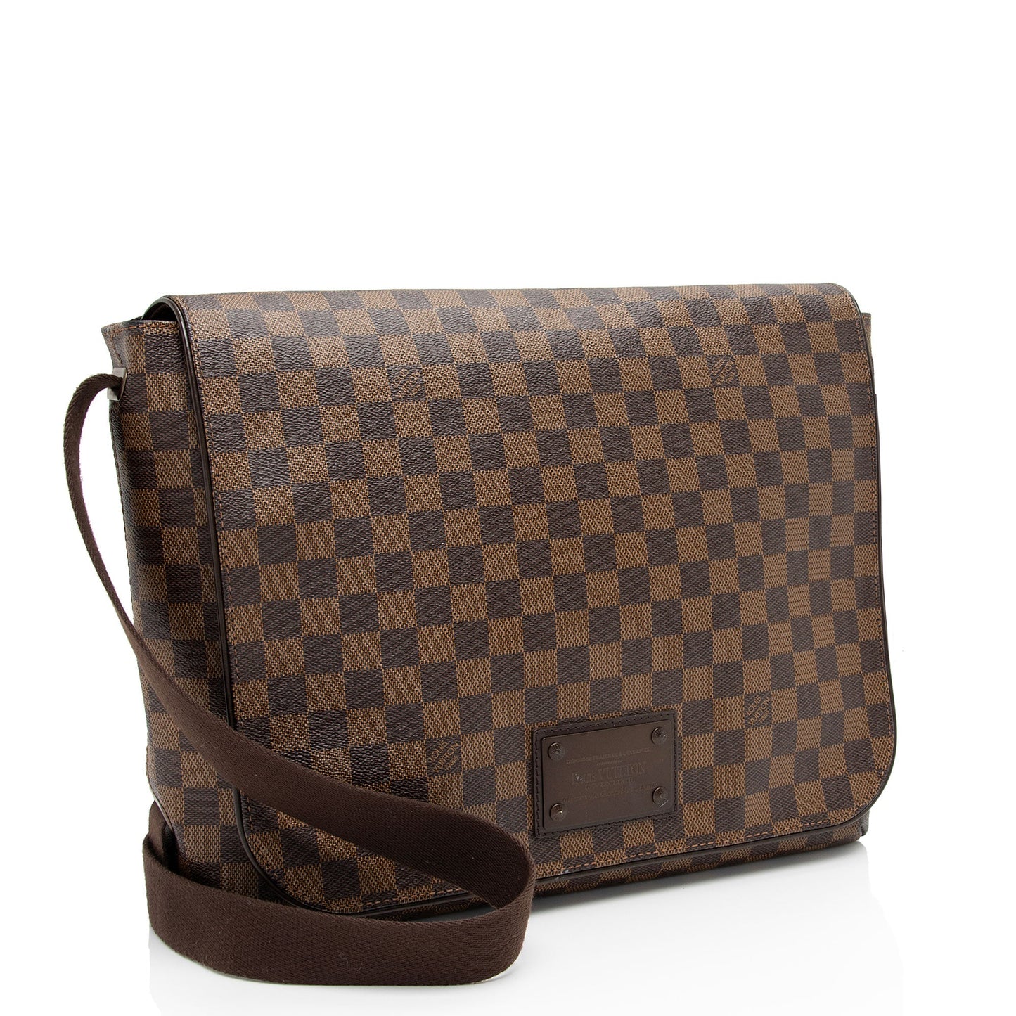 Louis Vuitton Damier Ebene Brooklyn GM Messenger (SHF-6cKaqu)