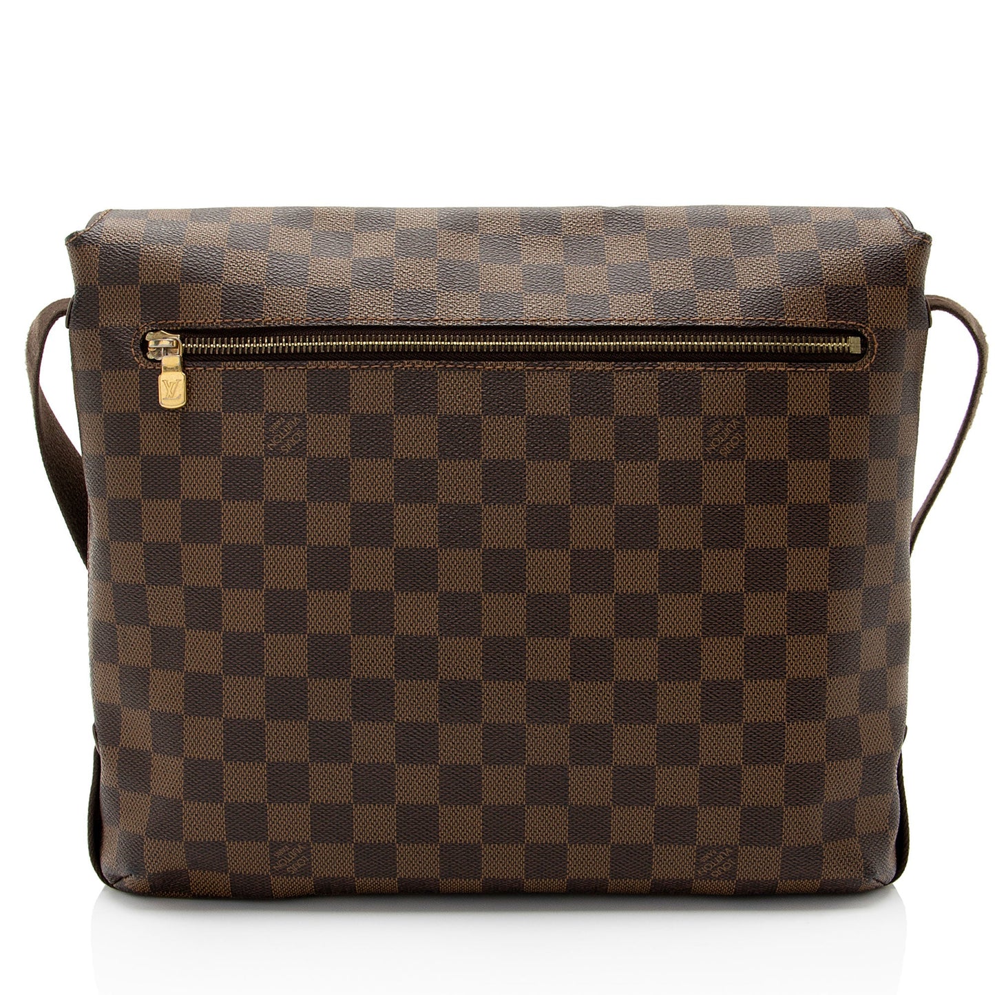 Louis Vuitton Damier Ebene Brooklyn MM Messenger Bag (SHF-4EzJH2)