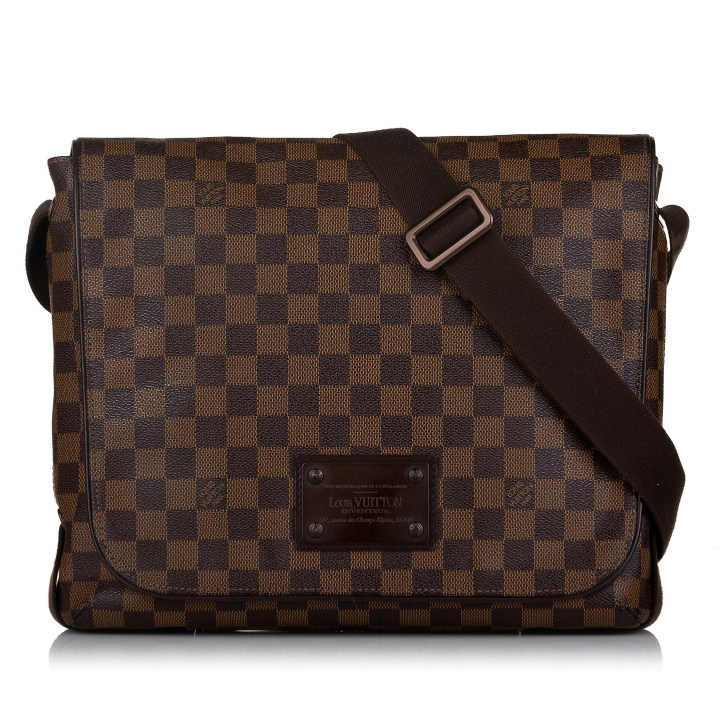 Louis Vuitton Damier Ebene Brooklyn MM (SHG-33194)