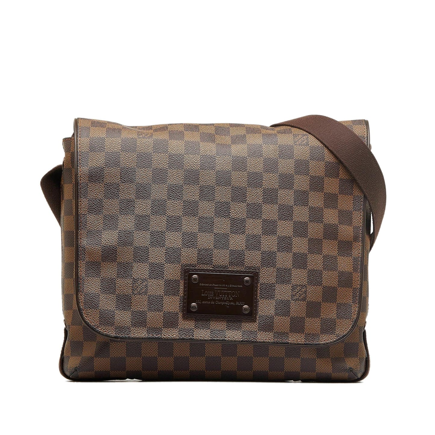 Louis Vuitton Damier Ebene Brooklyn MM (SHG-pfDExe)