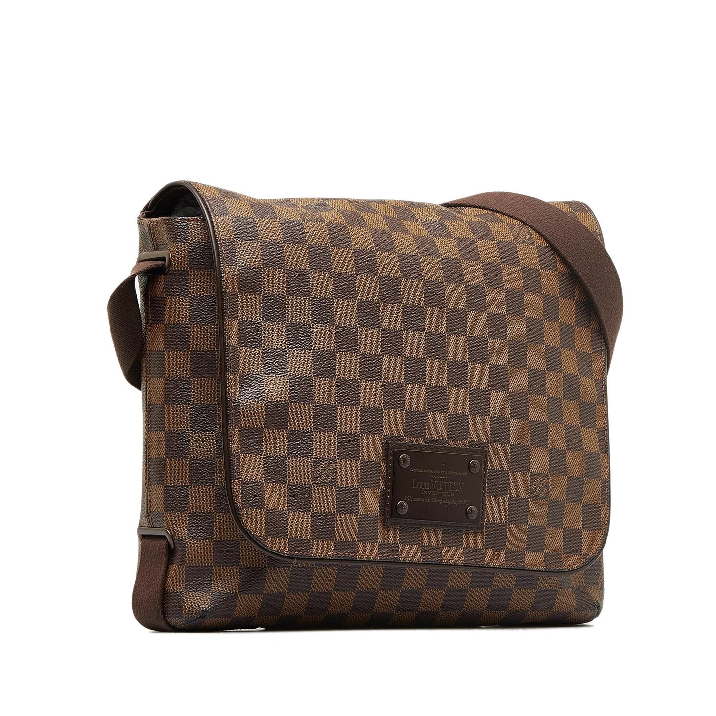 Louis Vuitton Damier Ebene Brooklyn MM (SHG-pfDExe)