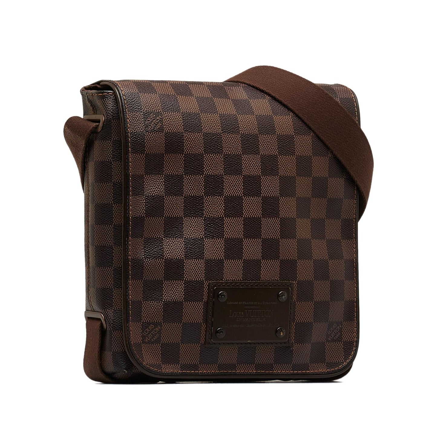 Louis Vuitton Damier Ebene Brooklyn PM (SHG-PUFXoy)
