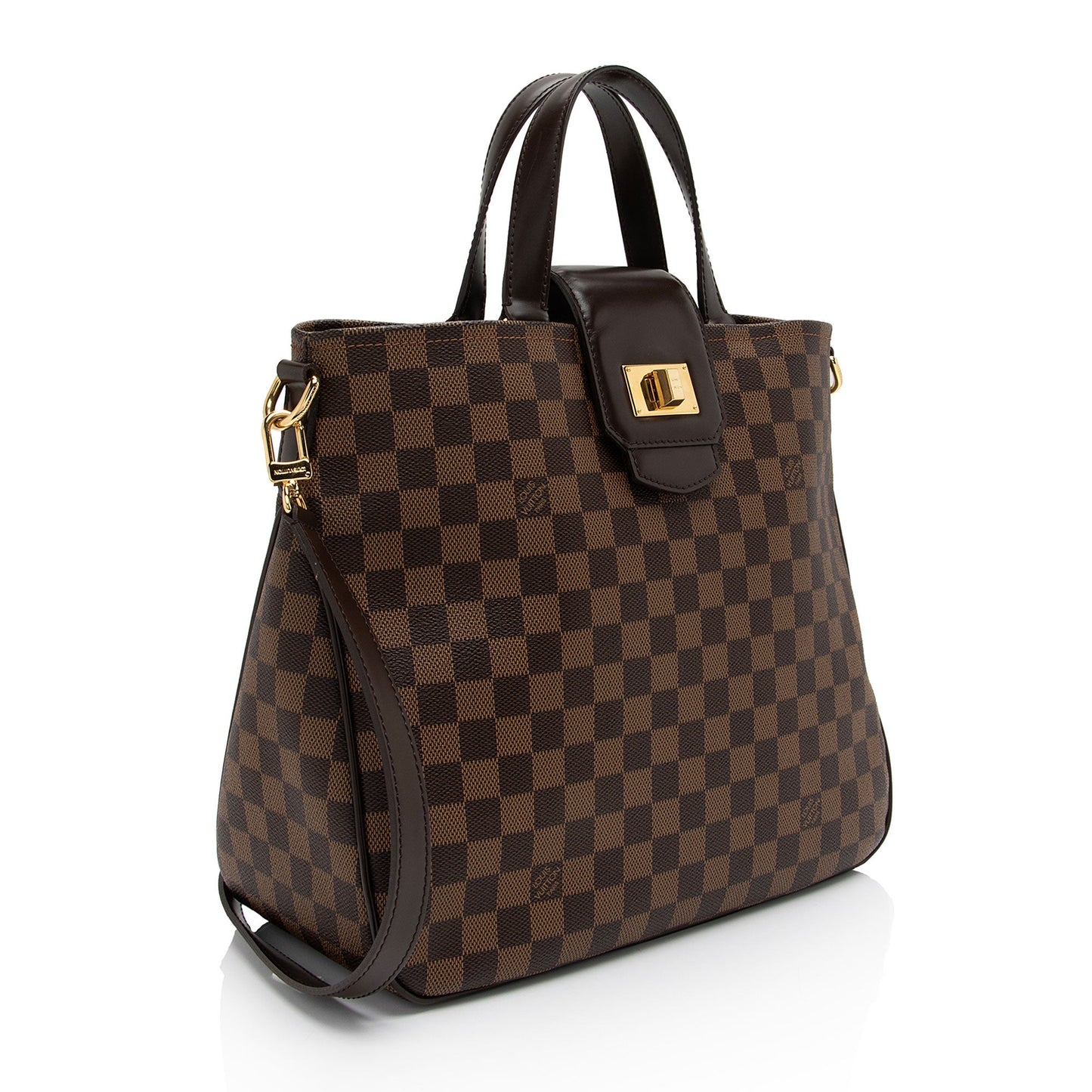 Louis Vuitton Damier Ebene Cabas Roseberry Satchel (SHF-A4MSXk)