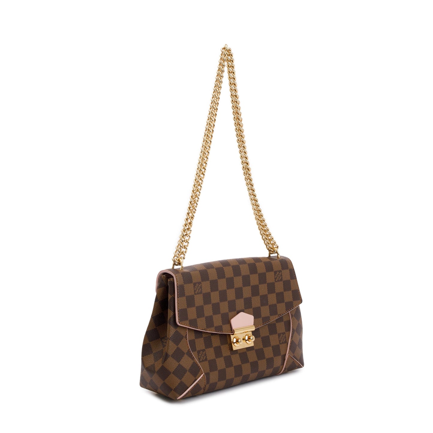 Louis Vuitton Damier Ebene Caissa Clutch