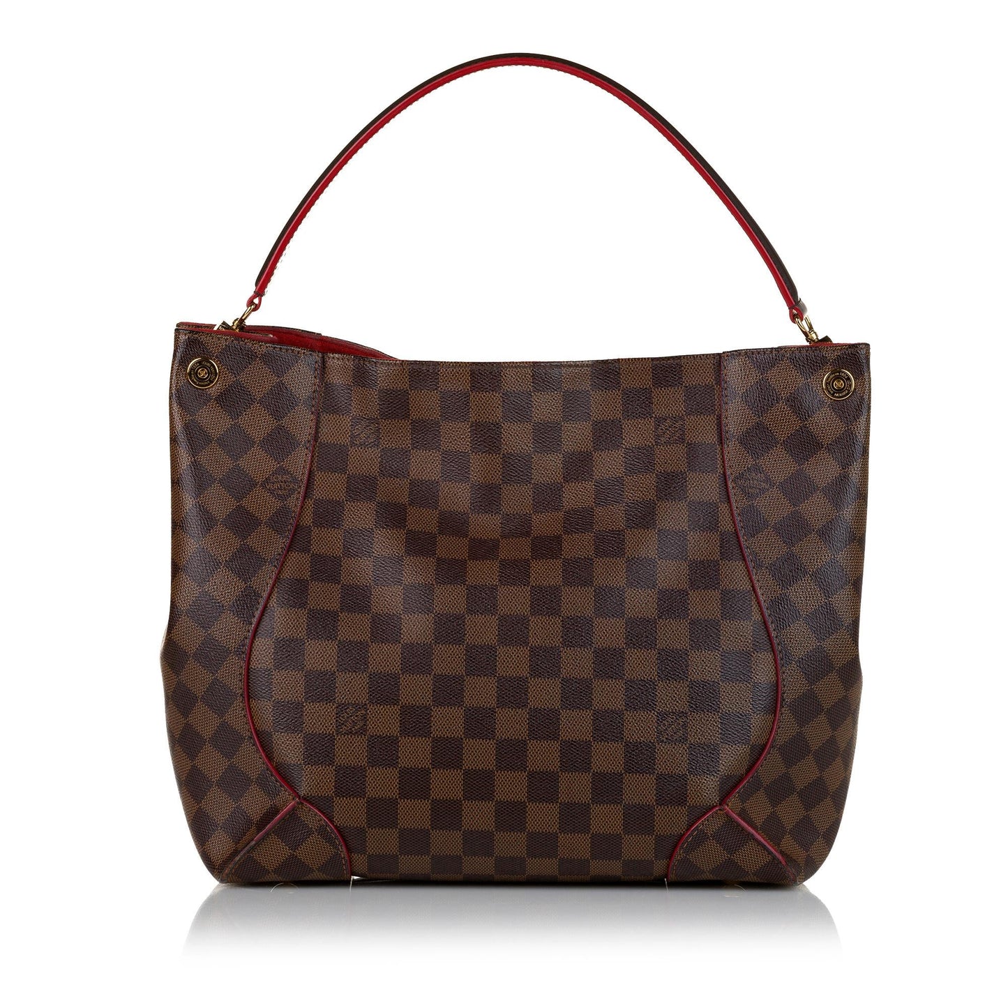 Louis Vuitton Damier Ebene Caissa Hobo (SHG-33724)