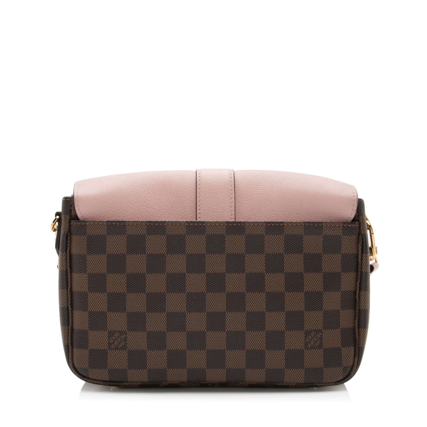 Louis Vuitton Damier Ebene Calfskin Clapton PM Shoulder Bag (SHF-XEo126)