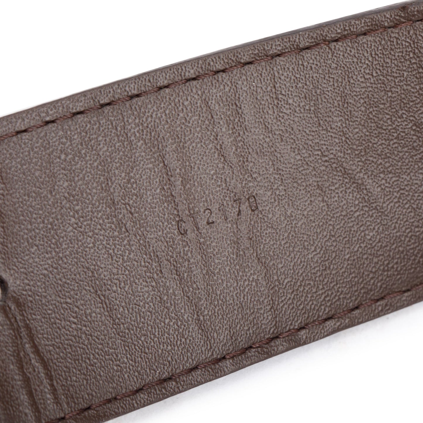 Louis Vuitton Damier Ebene Canvas LV Initials 40 MM Belt 90 36