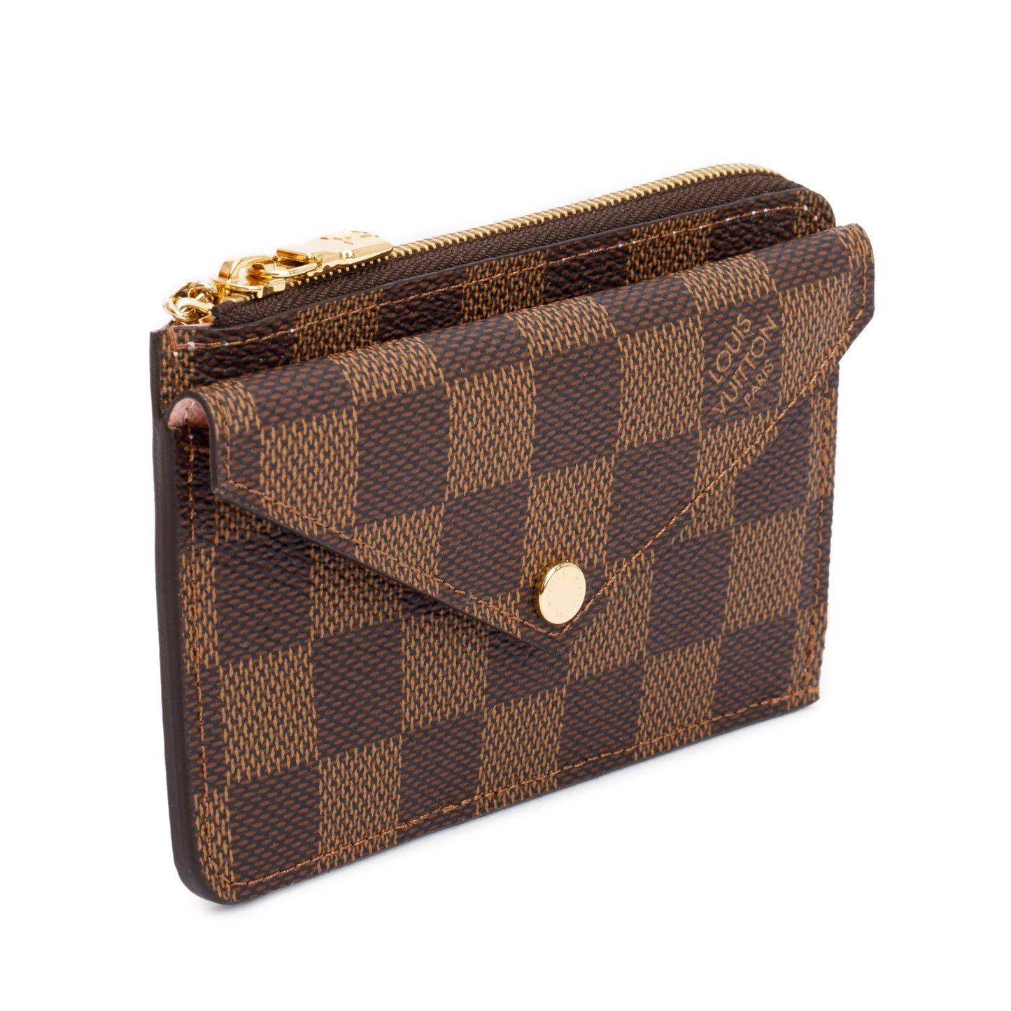 Louis Vuitton Damier Ebene Card Holder Recto Verso