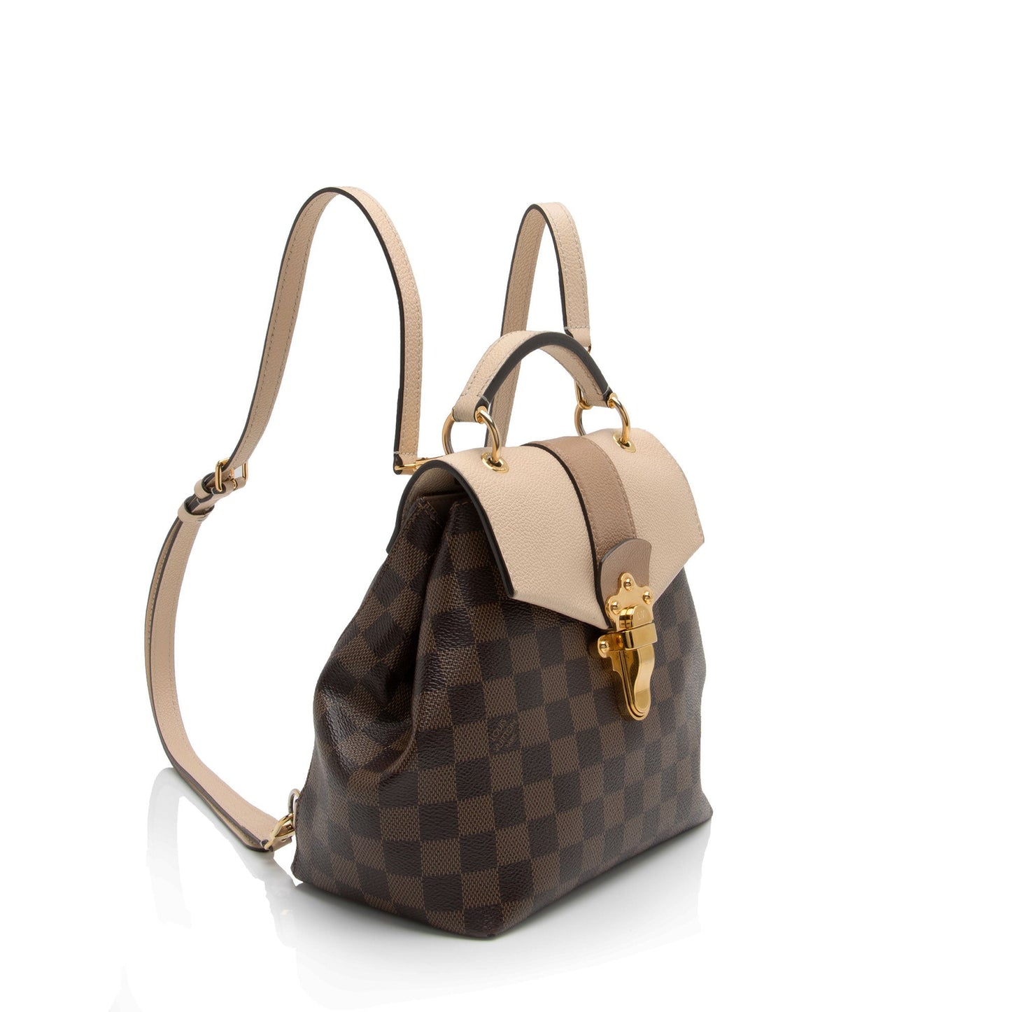 Louis Vuitton Damier Ebene Clapton Backpack (SHF-gjQzgN)