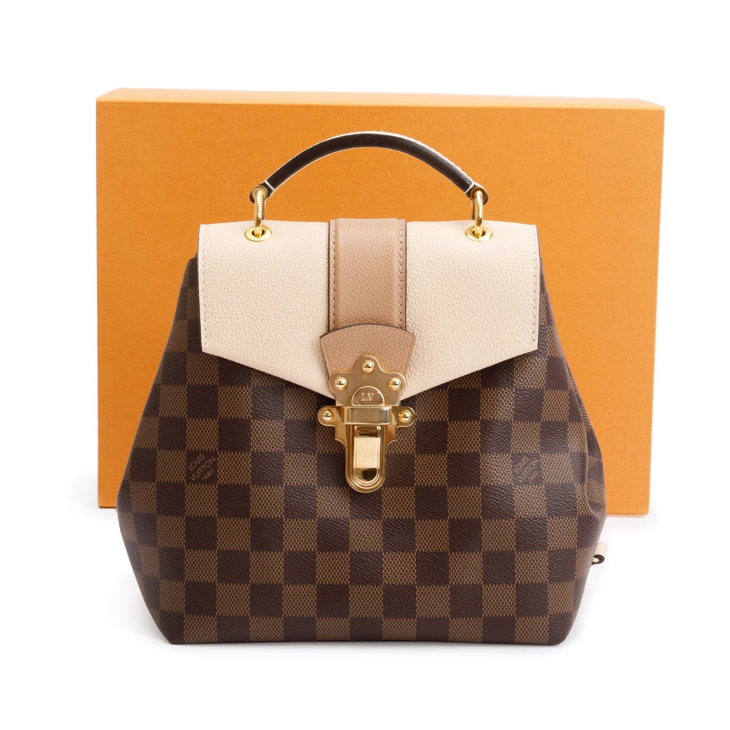 Louis Vuitton Damier Ebene Clapton Convertible Backpack