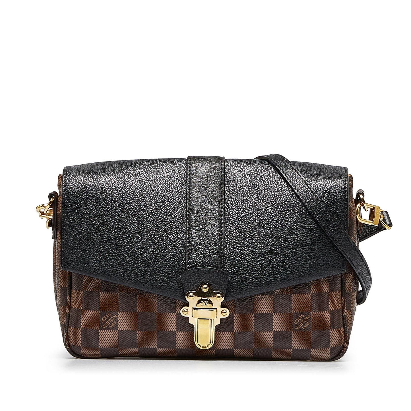 Louis Vuitton Damier Ebene Clapton PM (SHG-hIs3xQ)