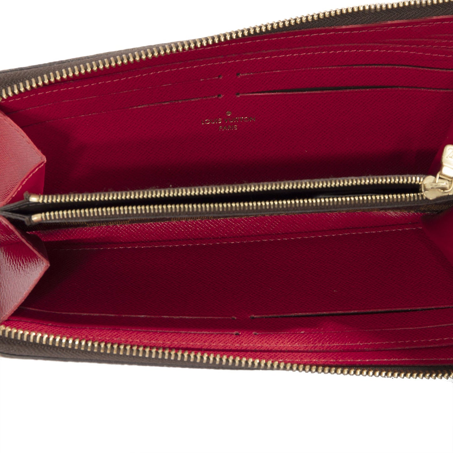Louis Vuitton Damier Ebene Clemence Wallet
