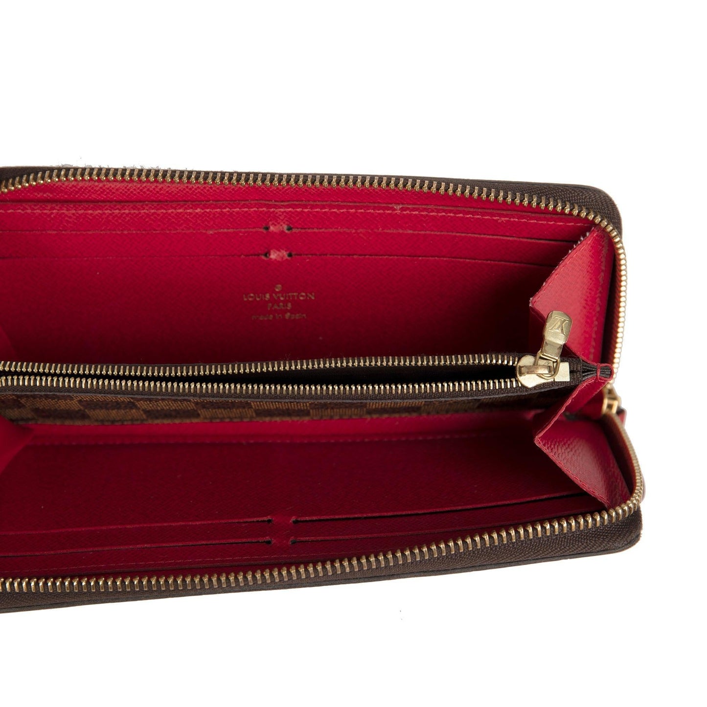 Louis Vuitton Damier Ebene Clemence Wallet
