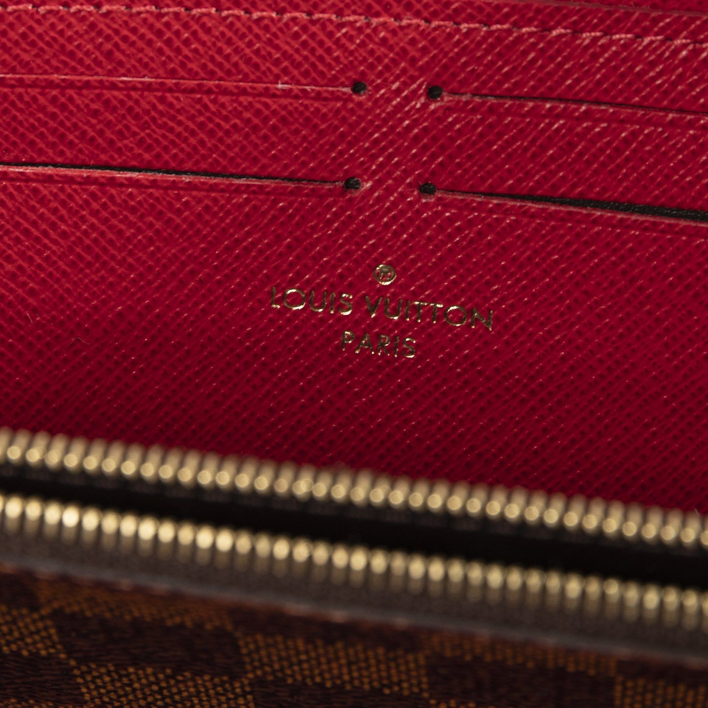 Louis Vuitton Damier Ebene Clemence Wallet
