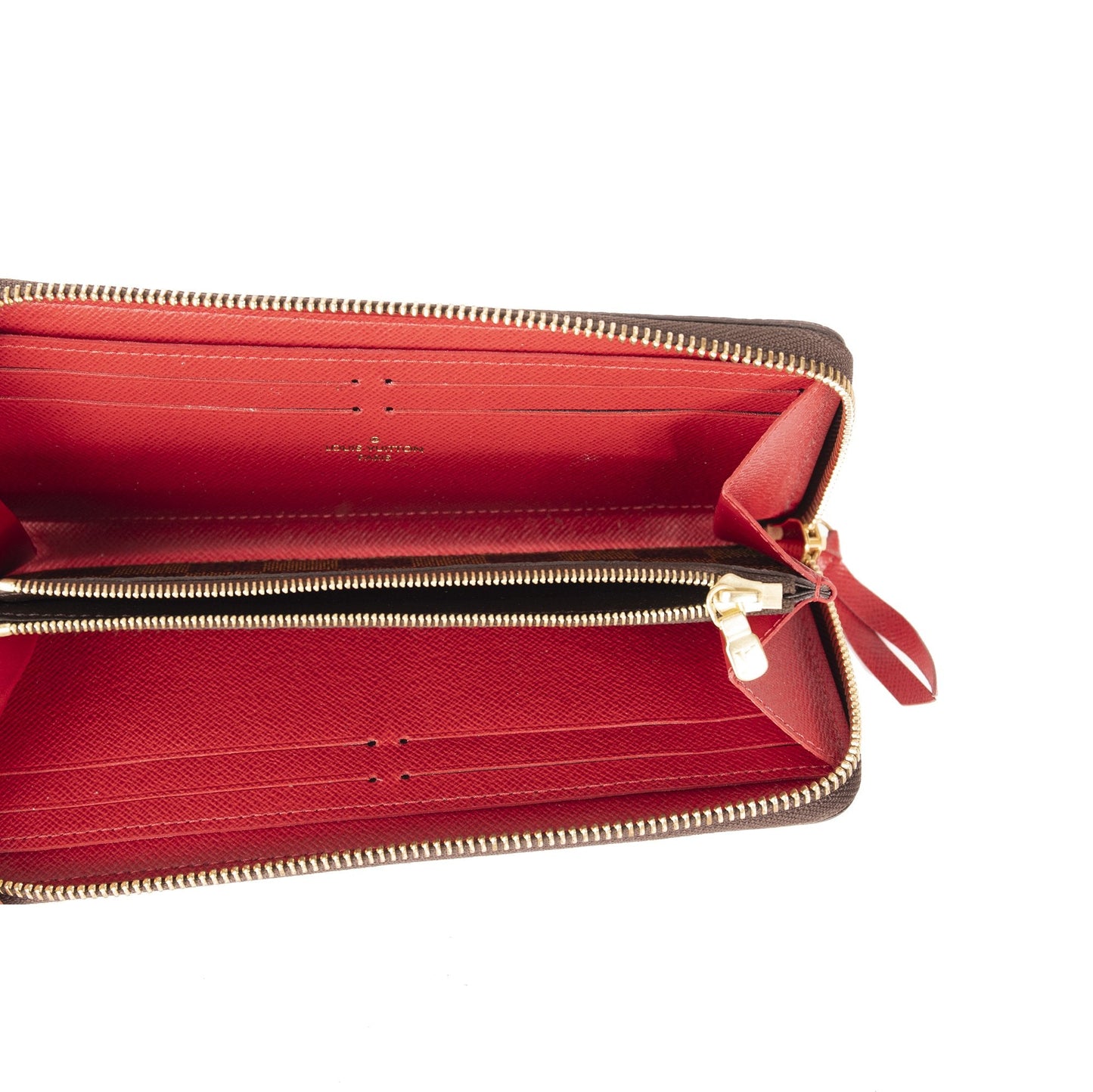 Louis Vuitton Damier Ebene Clemence Wallet