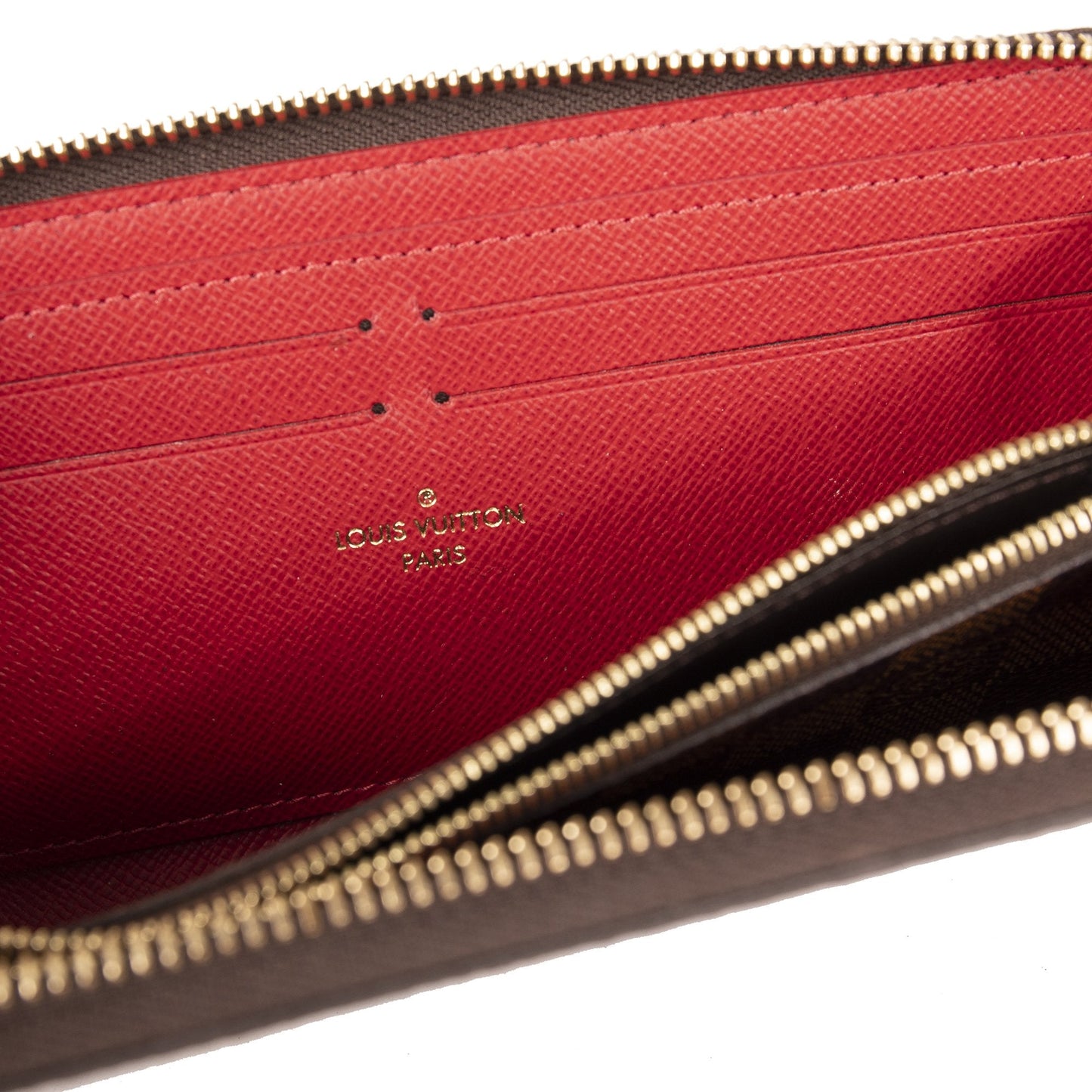 Louis Vuitton Damier Ebene Clemence Wallet