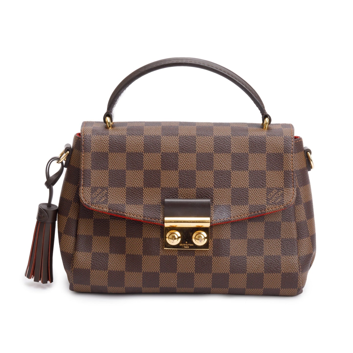 Louis Vuitton Damier Ebene Croisette Bag