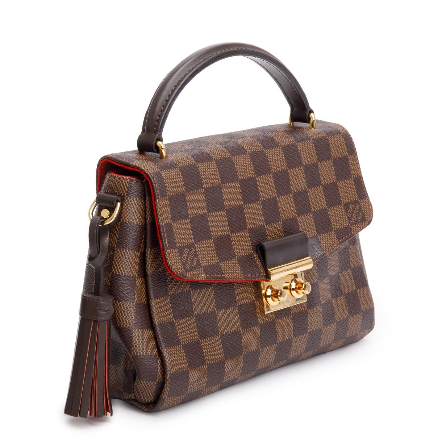 Louis Vuitton Damier Ebene Croisette Bag