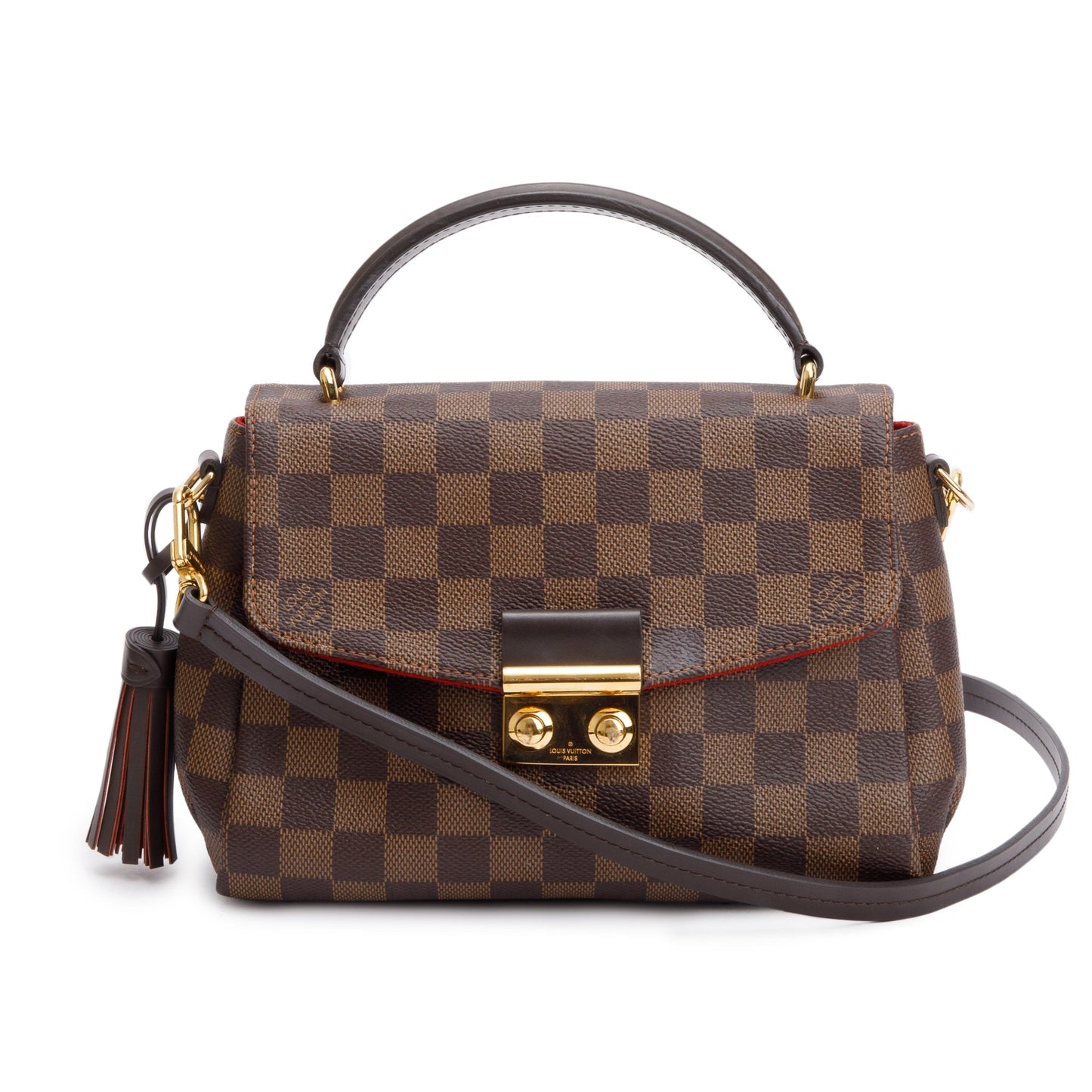 Louis Vuitton Damier Ebene Croisette Bag