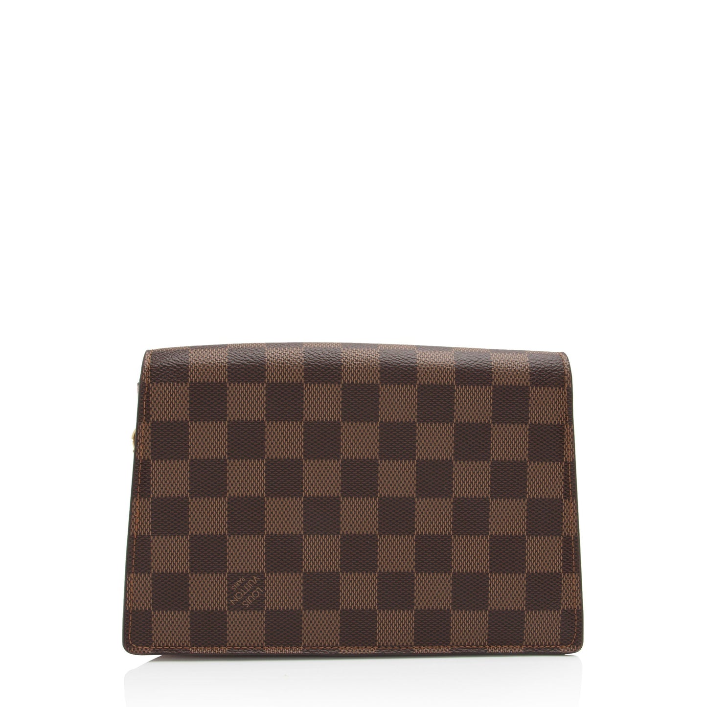 Louis Vuitton Damier Ebene Croisette Chain Wallet (SHF-jG6Izv)