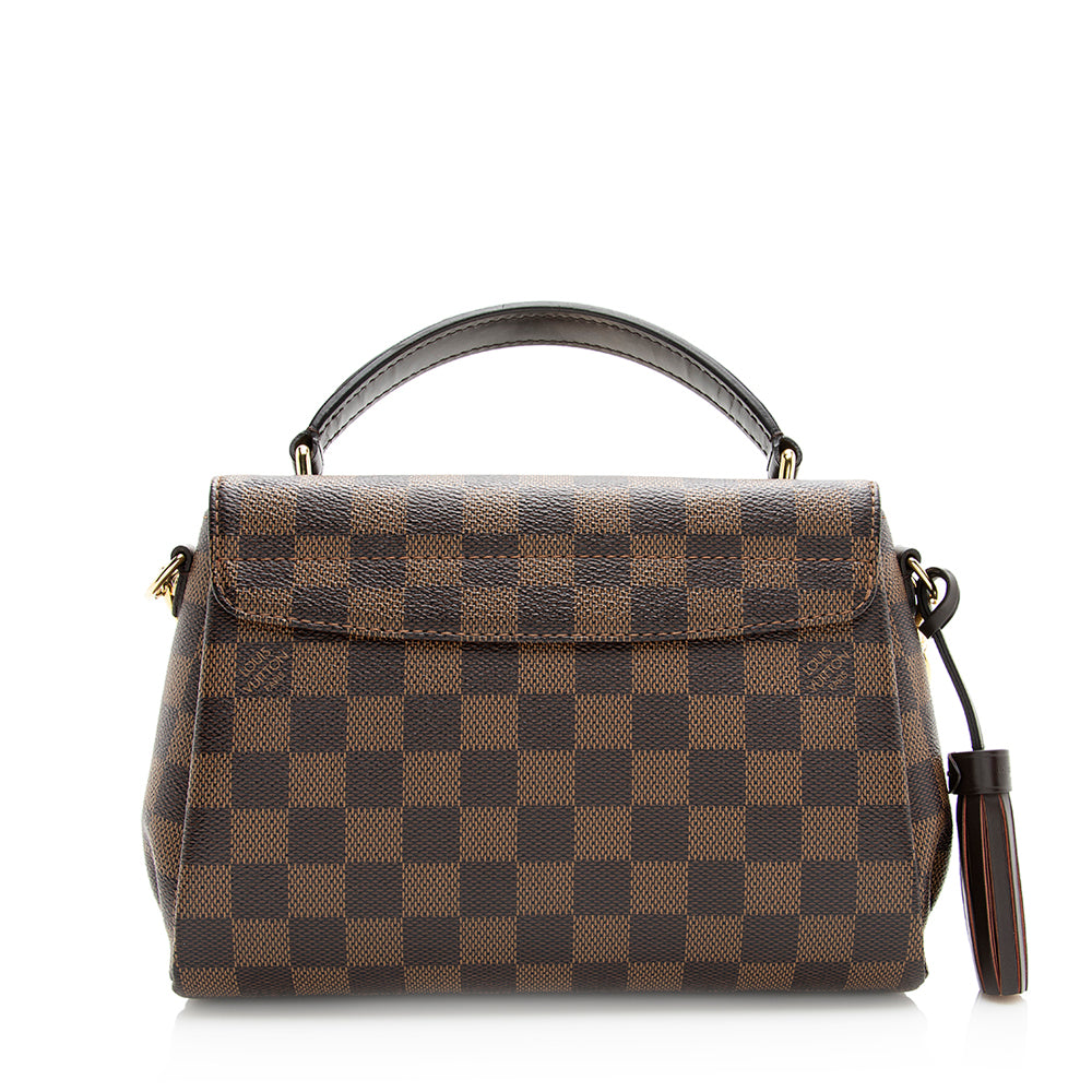 Louis Vuitton Damier Ebene Croisette Shoulder Bag - FINAL SALE (SHF-20575)