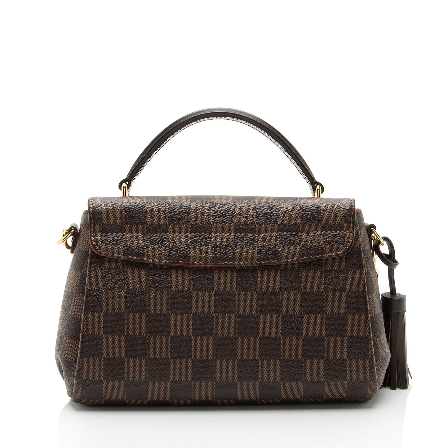 Louis Vuitton Damier Ebene Croisette Shoulder Bag (SHF-xi1Y4z)