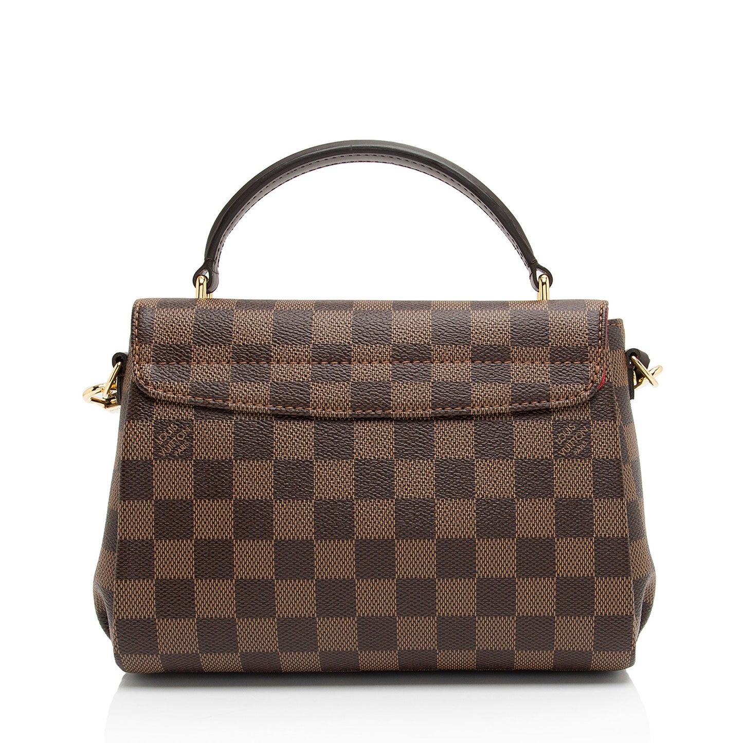 Louis Vuitton Damier Ebene Croisette Shoulder Bag (SHF-tEwbhg)