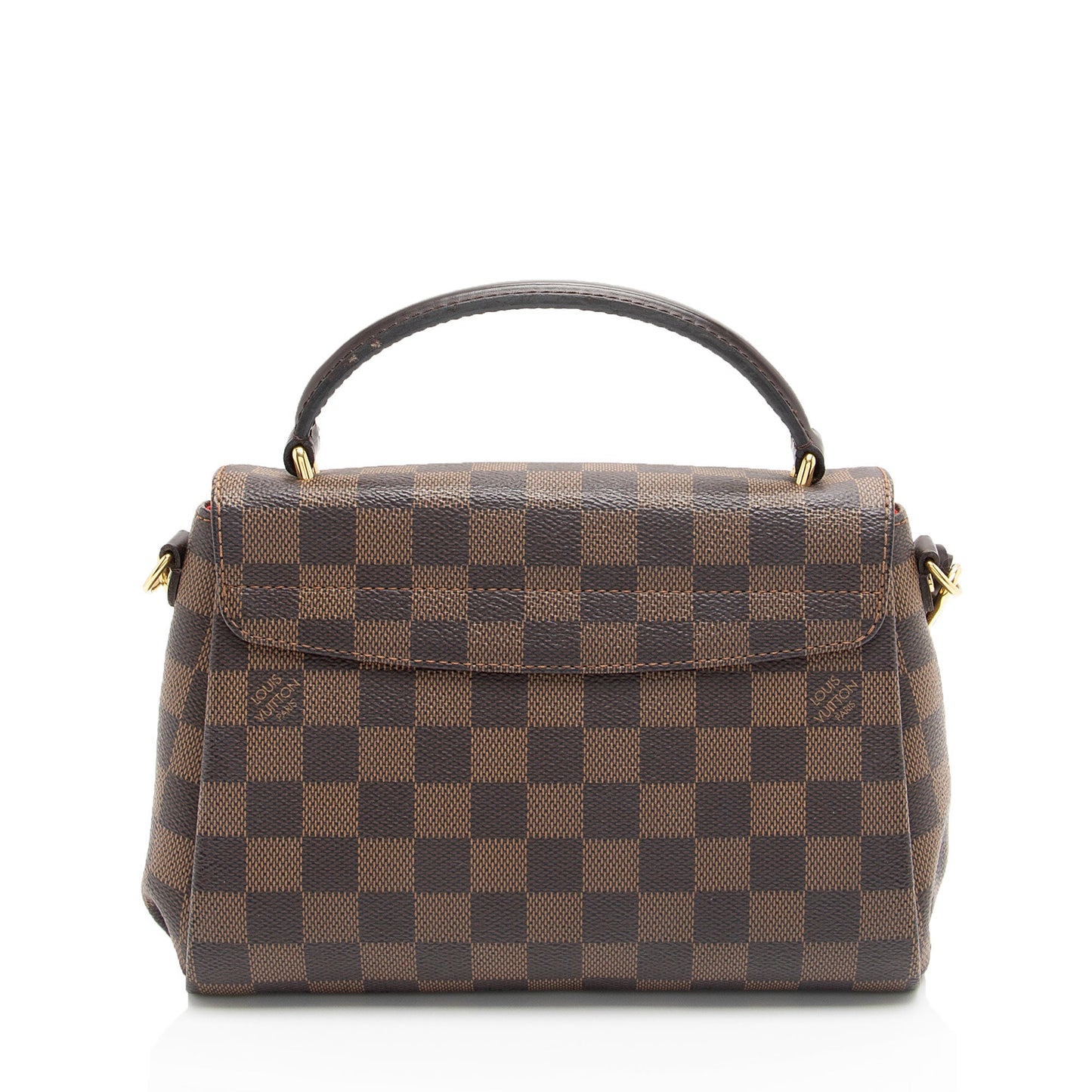 Louis Vuitton Damier Ebene Croisette Shoulder Bag (SHF-0uTvwU)