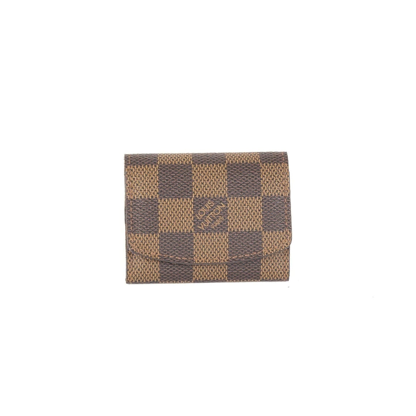 Louis Vuitton Damier Ebene Cufflinks Holder