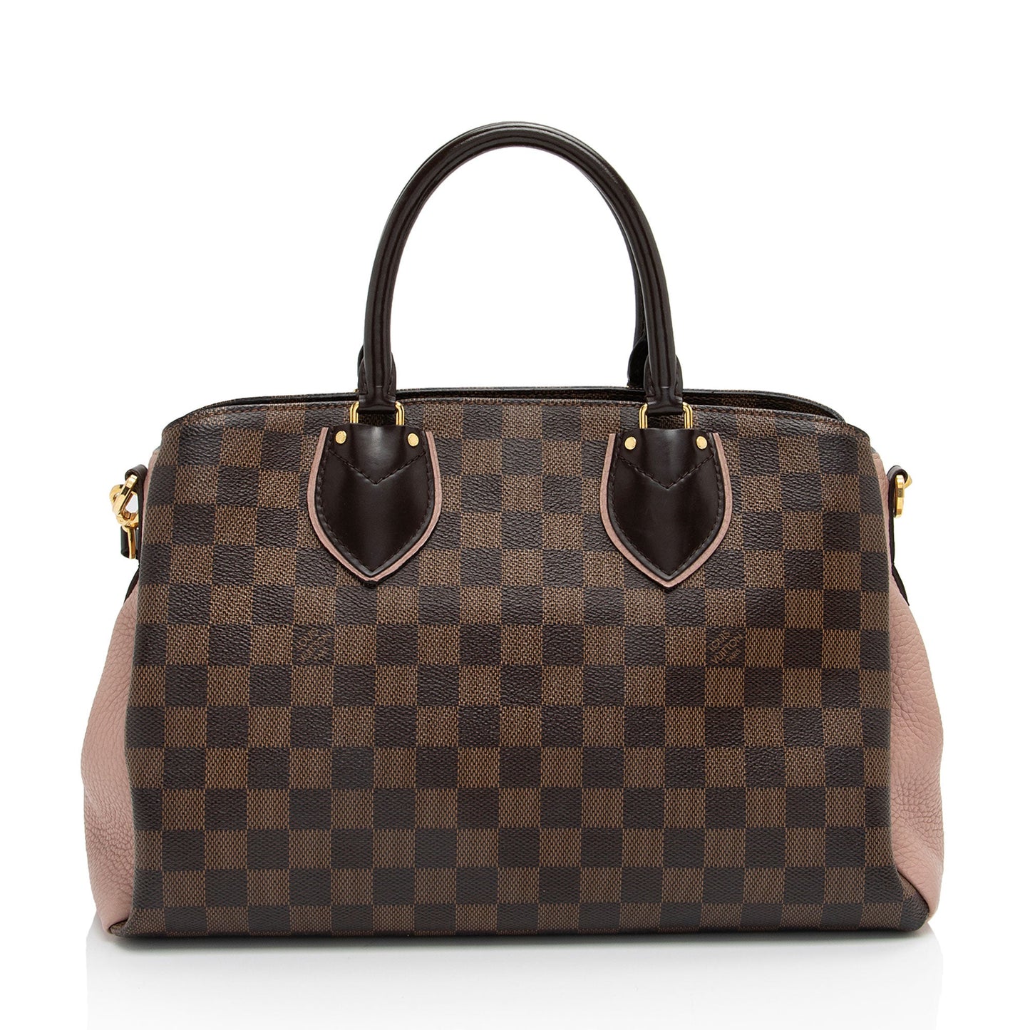 Louis Vuitton Damier Ebene Cuir Taurillon Normandy Satchel