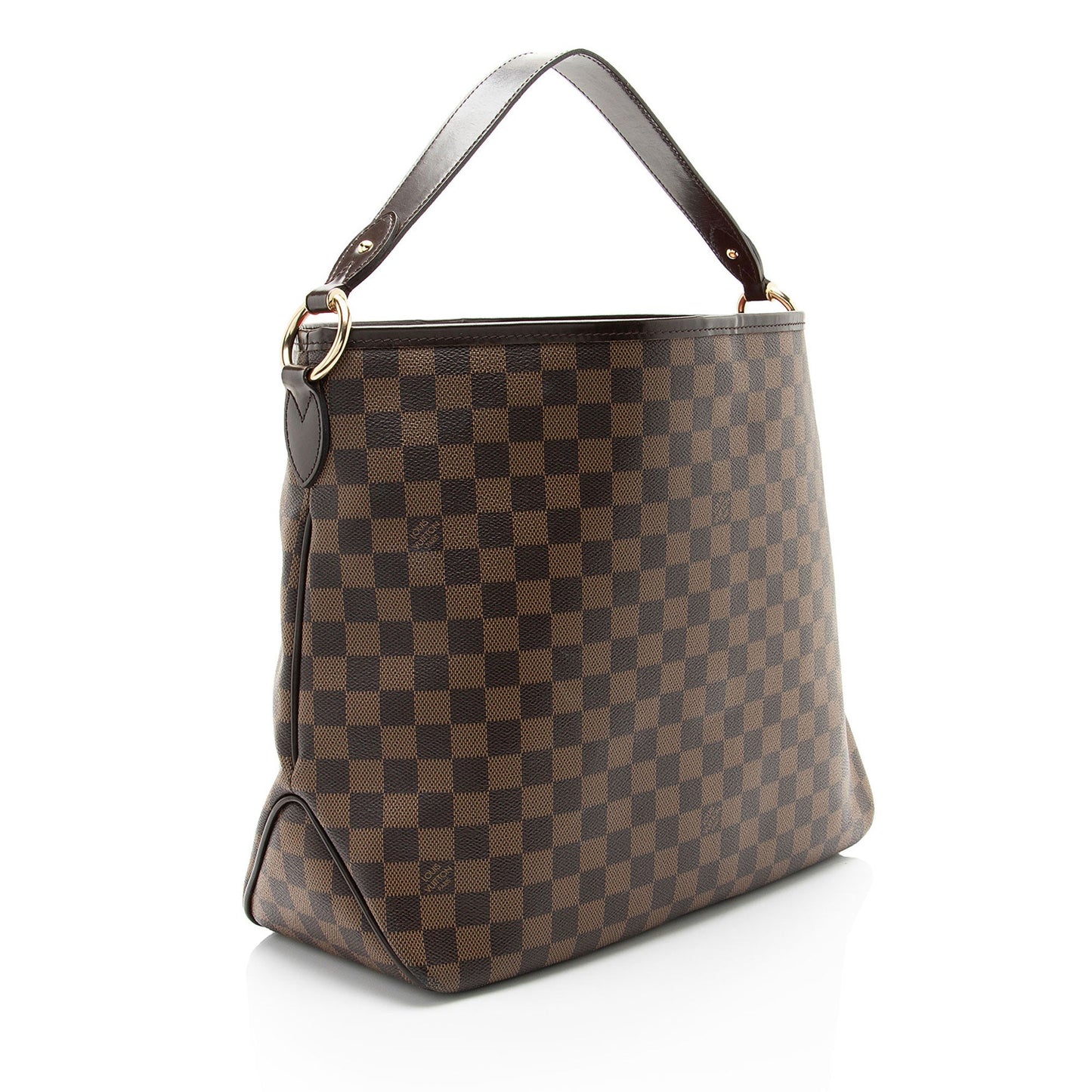 Louis Vuitton Damier Ebene Delightful MM Shoulder Bag (SHF-p9B0GM)