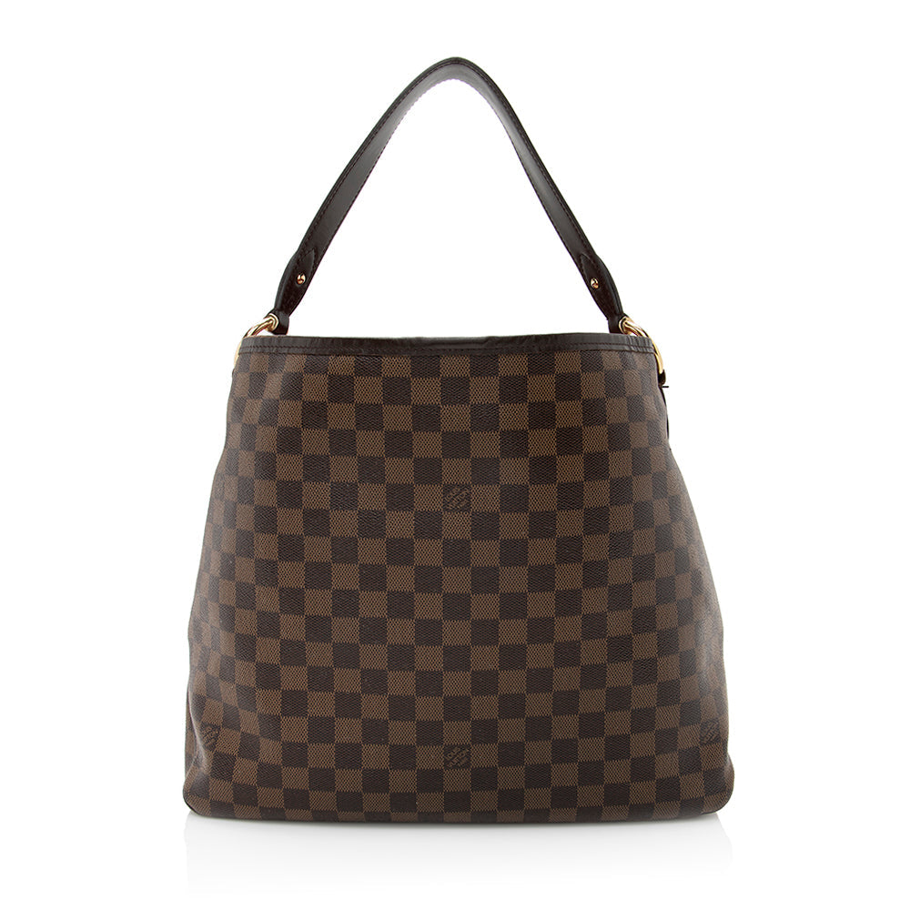 Louis Vuitton Damier Ebene Delightful PM Shoulder Bag (SHF-20483)
