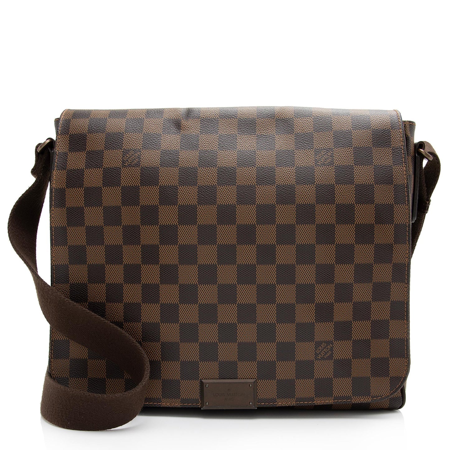 Louis Vuitton Damier Ebene District MM Messenger (SHF-i4IBEL)