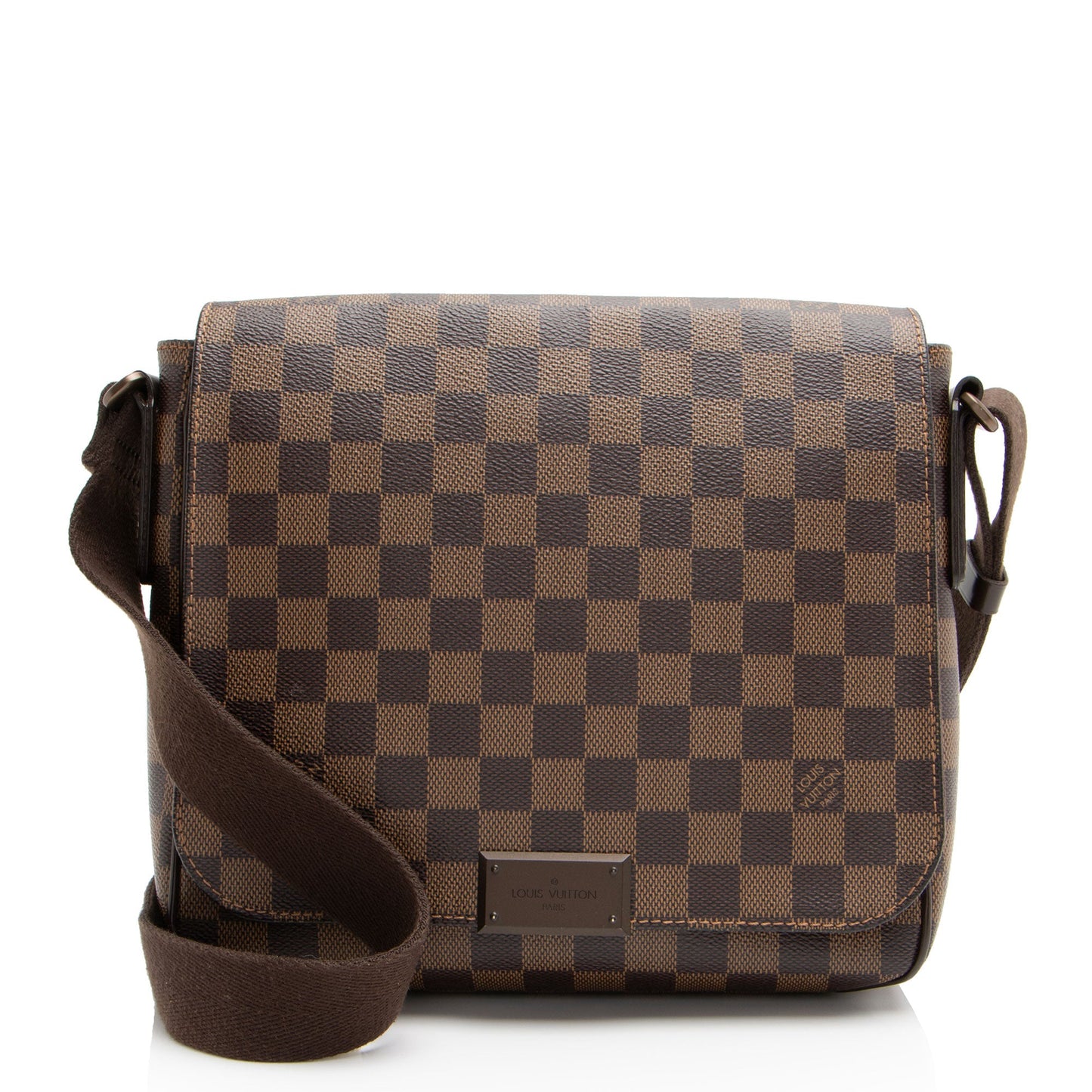 Louis Vuitton Damier Ebene District PM Messenger (SHF-Ix4RiJ)