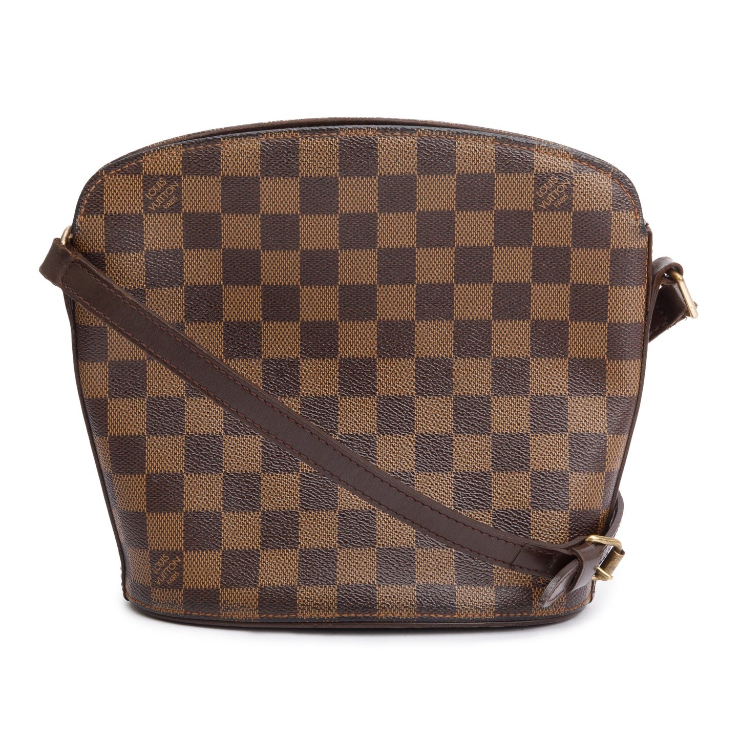 Louis Vuitton Damier Ebene Drouot Crossbody Bag